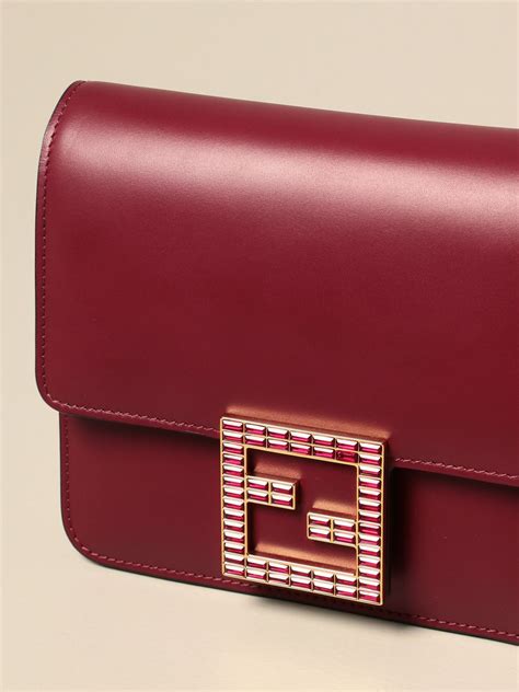 fendi borsa interno rosso|borse fendi pelliccia.